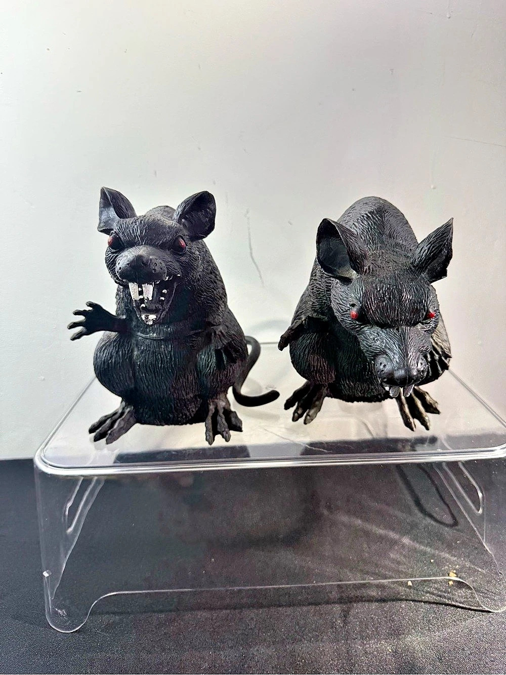 Momentum Brands Happy Halloween Rat Black Halloween Decor Set